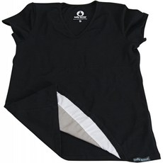 belly armor (베리ィ 아모르) 베리ィ T 셔츠 전자파 대책 출산 T 셔츠 S (가슴 둘레 91-95cm) 블랙 95 %