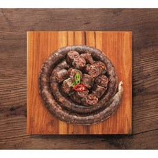 옛맛시골아주매 소포장순대 찹쌀 고기 야채순대 (매운맛), 500g, 1개