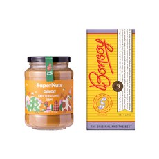 슈퍼너츠 피넛버터 크런치 460g 1개 + 본소이 두유 1L 1개