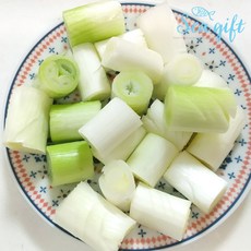 [씨기프트]절단대파 10kg(1kg x 10팩) 냉동 손질채소 육수용 꼬치용, 10개, 1kg