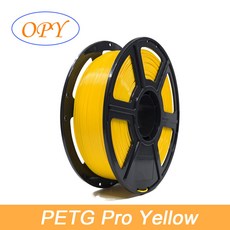 Petg 3D 필라멘트 .75mm Kg 00g 0m 주황색 투명 빨간색 파란색 녹색 막대 프린터 롤 지원 와이어 스레드 플라스틱, PETG Pro Yellow, China