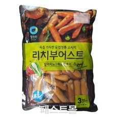 청정원 리치부어스트 할라피뇨, 1kg, 1개