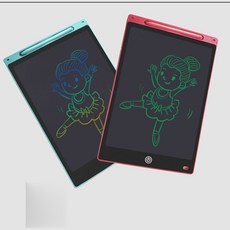 칼라 레인보우 LCD 대형 메모패드16인치 칠판 그림판 부기 메모장, 16인치대형메모패드-일반(색상랜덤)