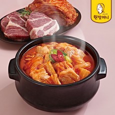 원할머니 [원할머니] 부드러운 고기 듬뿍 김치찌개 500g x 10팩, 10개