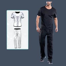 남성 땀복 헬스 티셔츠 바지 운동복세트 Men's sportswear