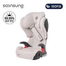 제나주니어 플러스 카시트 ISOFIX 밀키베이지 / 컵홀더