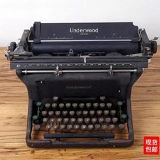 옛날타자기 골동품 엔틱소품 앤디 앤드류 언더우드 No 5 기계식 영문 타자기 중량급 기능