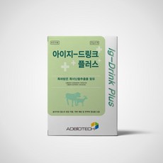 [무료배송][애드바이오텍] 아이지드링크플러스 송아지 설사 완화 실린지, 5개, 20g