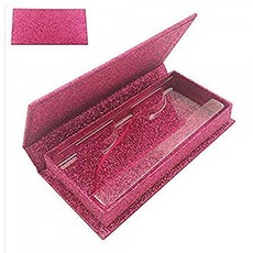 HBZGTLAD 새로운 10pcs 25mm 가짜 속눈썹 포장 상자 속눈썹 상자 사용자 정의 로고 가짜 3d 밍크 속눈썹 반짝이 케이스 빈 메이크