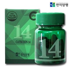 [한미양행] 카테킨14 녹차 추출물 700mg x 42정 1박스 체중관리 보조제 여자친구선물 엄마선물, 1박스(42정)