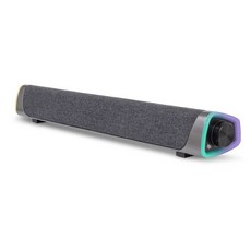 한성컴퓨터 SIROCO RGB LED 사운드바 스피커, (gs200), Black