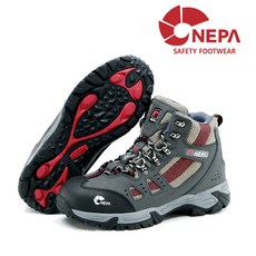 [네파_] 네파 안전화 36N 카키 6인치 NS-TEX 작업화 NEPA