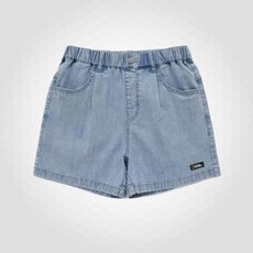 내셔널지오그래픽키즈 K242GHP020 여아 3부 데님 반바지 L/BLUE 383031