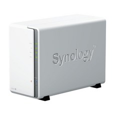Synology DS223j 2베이 Diskstation NAS (Realtek RTD1619B 4코어 1.7GHz 1GB DDR4 램 1xRJ-45 1GbE LAN-포트) 16T
