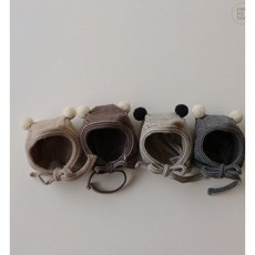 피카부곰돌이모자