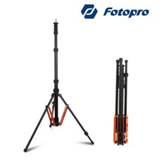  [포토프로] TR-01A 폴딩 다용도 촬영 조명 스탠드 삼각대 적재중량 2kg, 1개 