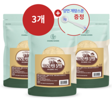 서우 볶은 호라산밀 카뮤트 분말, 3개, 600g