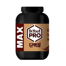 닥터유 프로 단백질 파우더 맥스 초코 1008g X 1통 ★제주 용암수 1개 증정★ / 프로틴 단백질 보충제