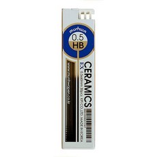 ksw10597 문화 세라믹 샤프심 0.5mm HB 12개 pw895 MO