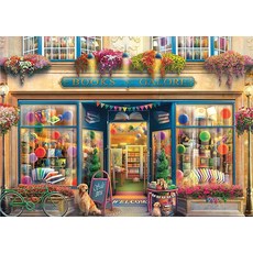 Ceaco Shop Windows Books Galore 1000피스 직쏘 퍼즐, 1개