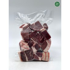 Australian Halal Certified Lamb Dice 호주산 할랄 양고기 큐브, 3개, 500g