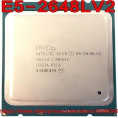 LGA2011 CPU 10 2648LV2 E5-2648L 1.90GHz E5-2648LV2 2648L 제온 프로세서 코어 E5 25M 무료 E5 인텔 배송 SR1A2 V2 V2