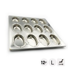마츠나가제작소 실버 12p 오벌 상판 실리콘가공, 1개