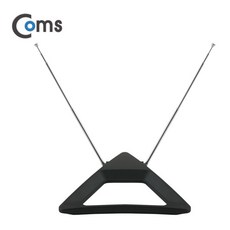 OK부품 케이블 리모컨 휴대폰 자전거 액세서리 GK888 Coms 안테나 수신기 (ANT-123) 디지털 TV 벽걸이형 실내용TV 수신 안테나, 단일상품