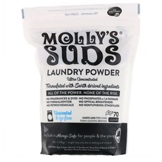 Molly's Suds 몰리스 서즈 세탁 분말 고농축 무향 70회분 1.33kg