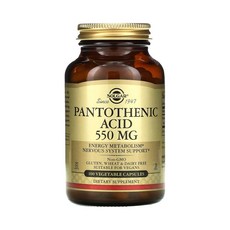 솔가 판토텐산 550 mg 베지터블 캡슐, 100개입, 1개