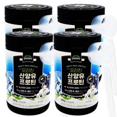 오리진 팔레오 산양유 프로틴 단백질 박군 초유, 360g, 4개