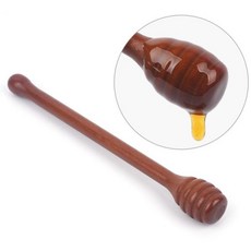 옻칠 나무 꿀뜨개 허니디퍼 꿀숟가락 스푼 1+1, 2개
