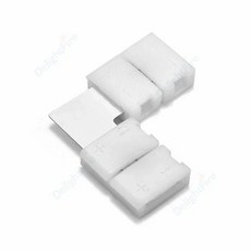 무납땜 커넥터 RGB RGBW LED 5050 3528 LED 단색 RGBWW 스트립 조명용 2 핀 4 5 10mm, 30개