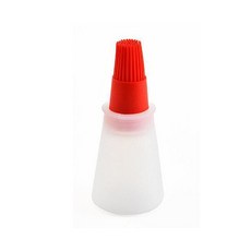바베큐용 휴대용 실리콘 오일 병 1 개 브러시 그릴 브러쉬 액체 과자 주방 베이킹 도구