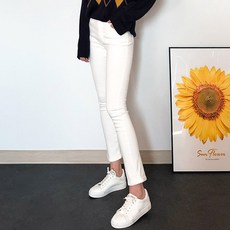 네스파 엔 본딩 기모 일자 면바지 허리밴딩 빅사이즈