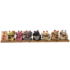 칠복 불어 고양이 입상, 1개