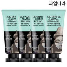 제주 자연의 차콜 필링젤 120g x 4개, 단품