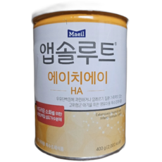 앱솔루트 HA 에이치에이 분유 400g 3캔, 3개
