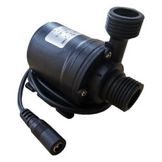 부스터펌프 DC 12V 24V 원심 펌프 800LH 부스터 조용한 브러시리스 열 워터 리프트 물 순환 시스템용 5m 6m, 1개