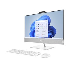 HP Pavilion AiO 일체형 PC 내추럴 실버 27-CA2003KR 기본형, 네츄럴 실버, 8기가, 512기가, WIN11 Home