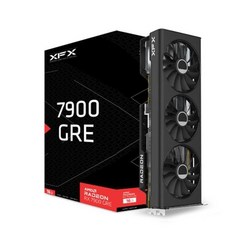 XFX Speedster QICK319 RX 7800 XT 코어 게이밍 그래픽 카드 16GB GDDR6 HDMI 3xDP AMD RDNA 3 RX-78TQICKF9, 14) RX 7900 GRE