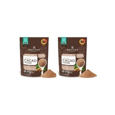 Navitas Organics 나비타스 카카오 파우더 8oz 2팩, 2개