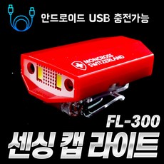 몽크로스 센싱라이트 FL-300 USB충전식 후레쉬, 1개