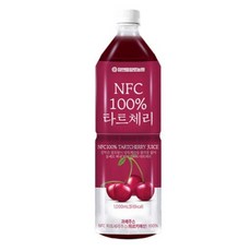 참앤들황토농원 NFC 착즙 타트체리주스, 2개, 1L