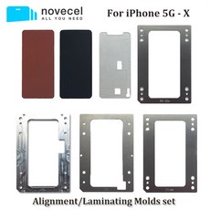Novecel 핸드폰 수리 아이폰 6 6s 7 8 플러스 위치 정렬 라미네이팅 금형 ymj 기계 q5 라미네이터 호환, Base mold^+52500