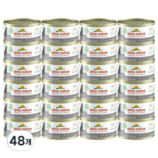  알모네이쳐 고양이 주식캔, 70g, 참치와 뱅어, 48개 