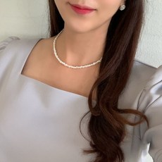 못난이담수진주목걸이