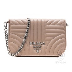 프라다 [PRADA] 다이아그램 여성 나파 가죽 숄더백 1BP013-2B0X-F0236