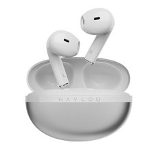 HAYLOU X1 진정한 무선 이어폰 금속 케이스 블루투스 5.3 헤드폰 24 시간 배터리 수명 헤드 폰 하프 인 이