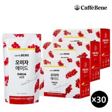 카페베네 오미자 에이드, 190ml, 30개